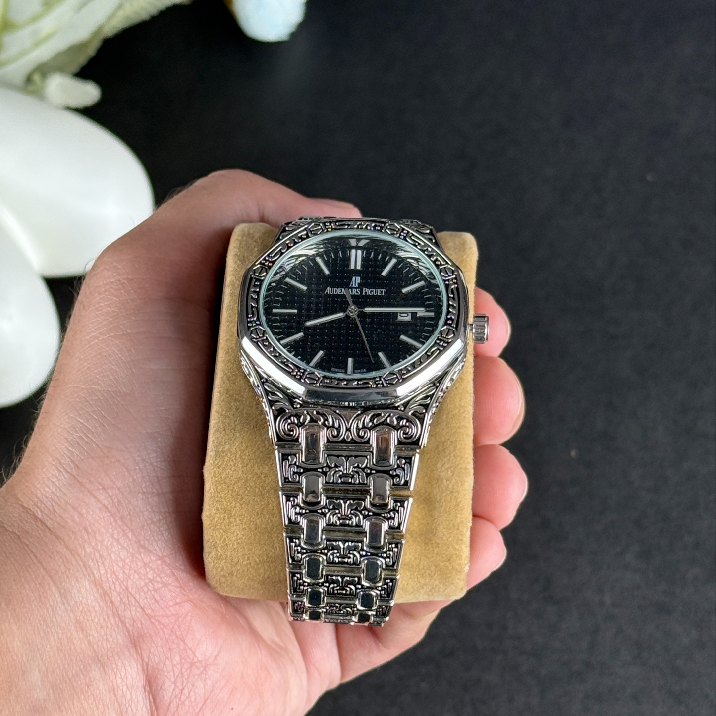 Audemars Piguet Royal Oak Silver-Black Dial