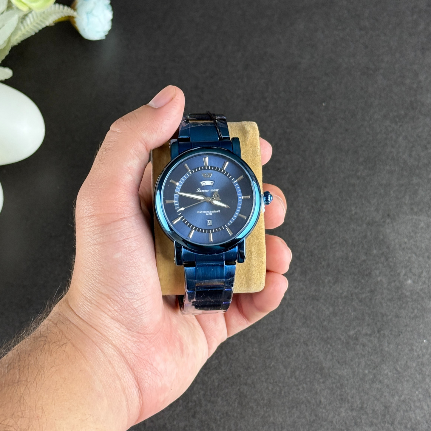 Success Way Quartz Watch-Deep Blue