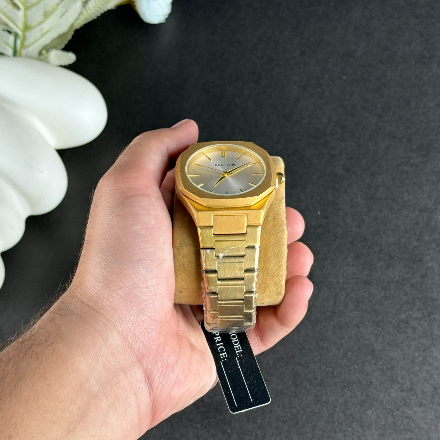 BestWin Gold-White Dial