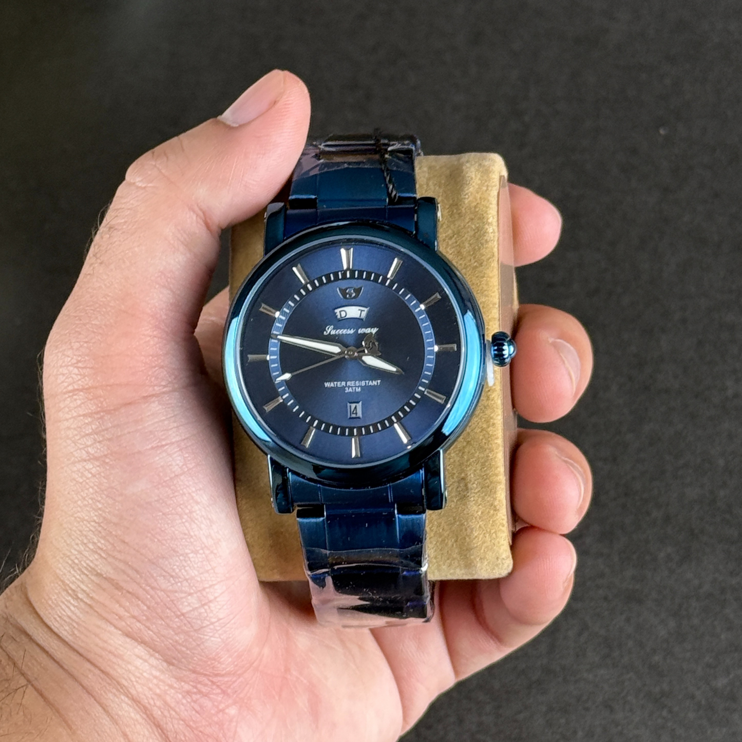 Success Way Quartz Watch-Deep Blue
