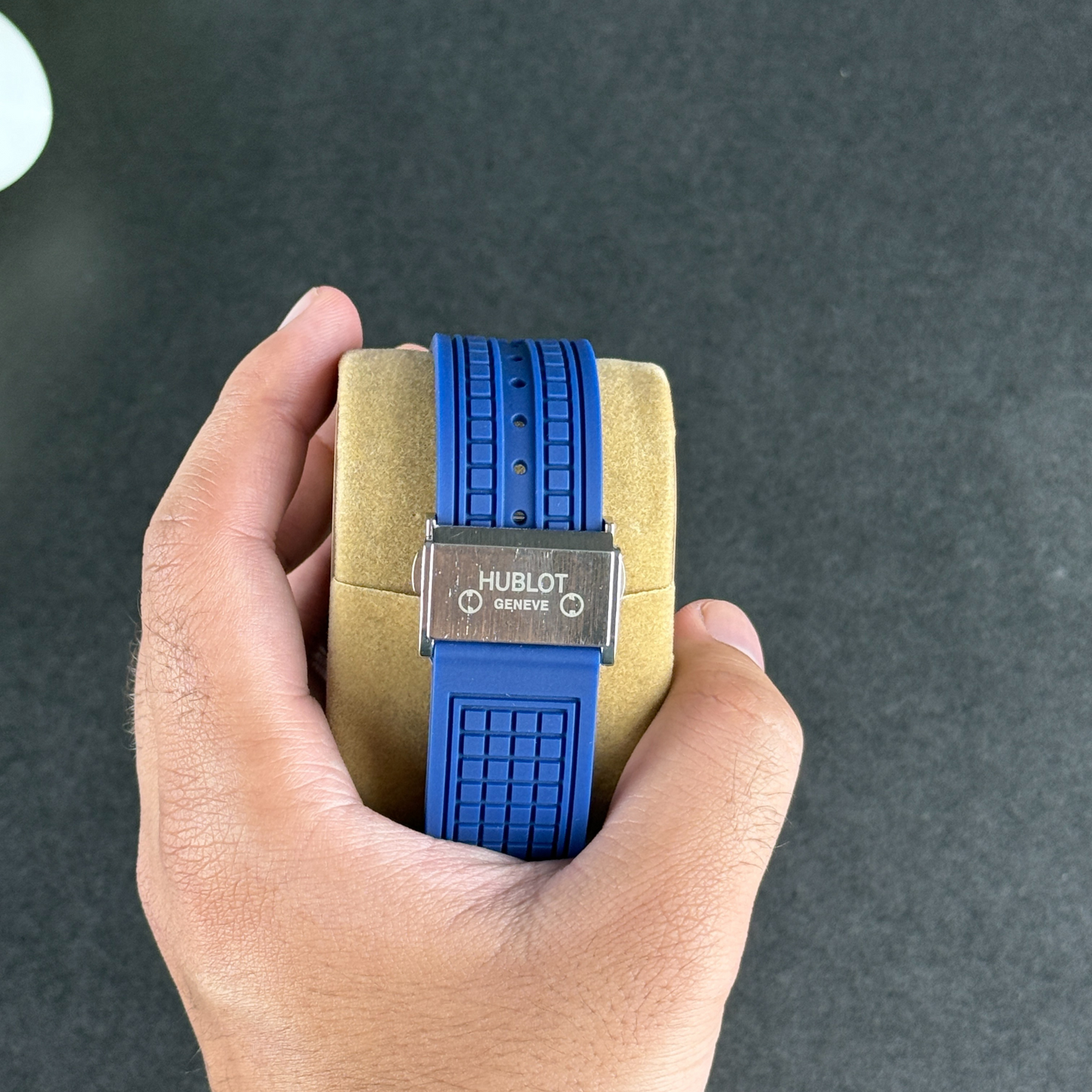 Hublot Square Bang Unico Titanium Blue 42MM