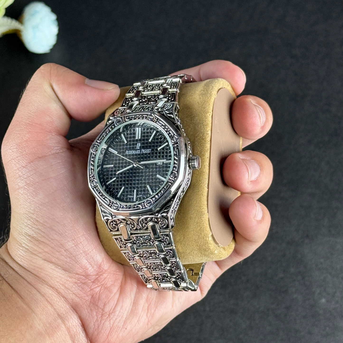 Audemars Piguet Royal Oak Silver-Black Dial