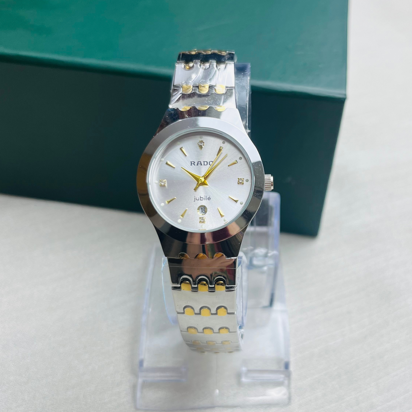 RADO couple watch jublie with white dial