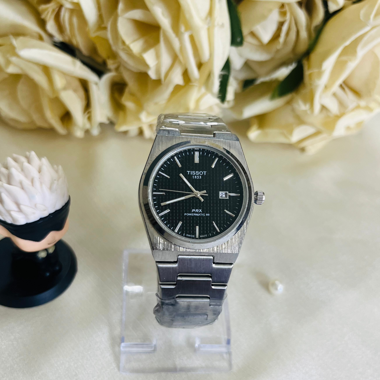 Tissot PRX 1853 - Silver Black