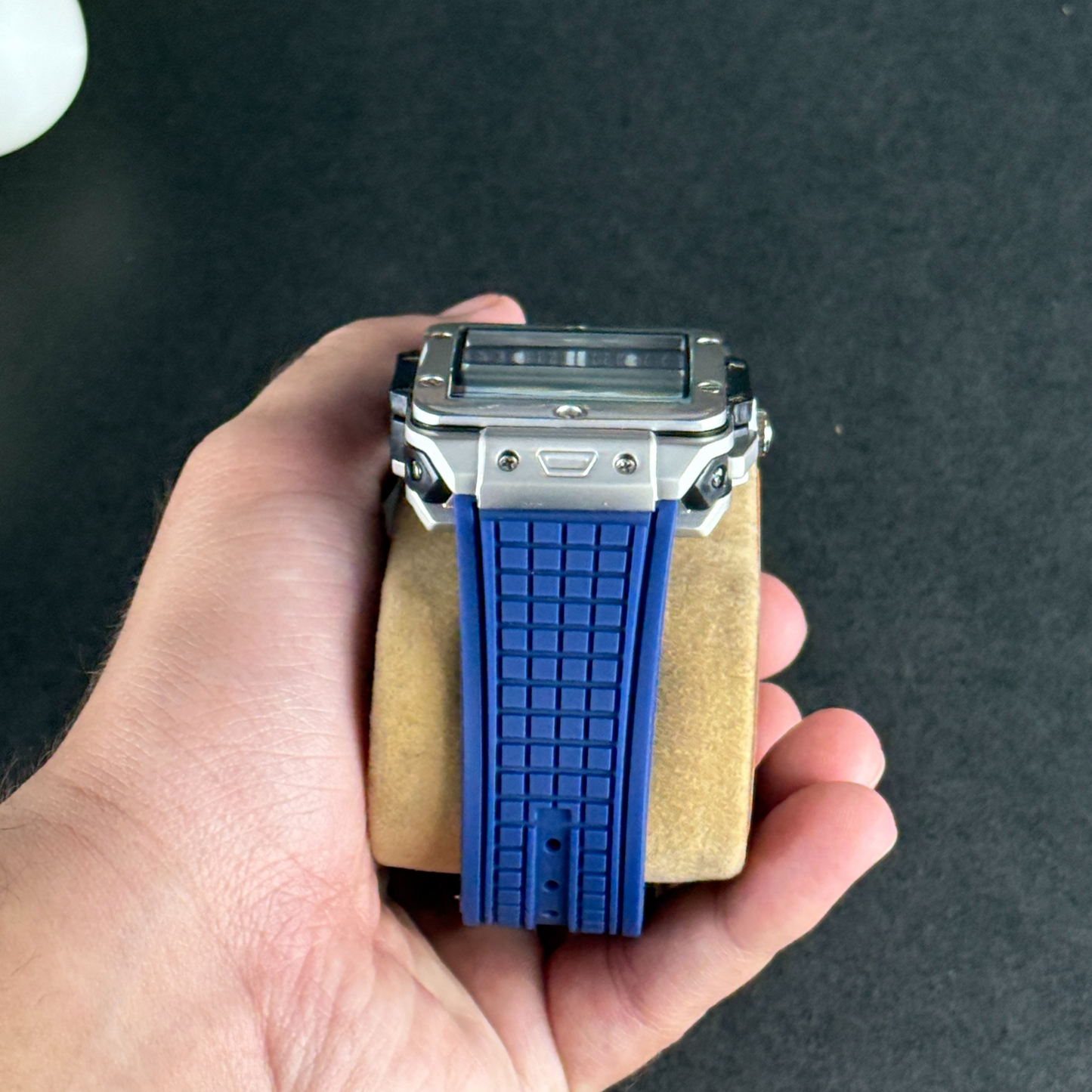 Hublot Square Bang Unico Titanium Blue 42MM
