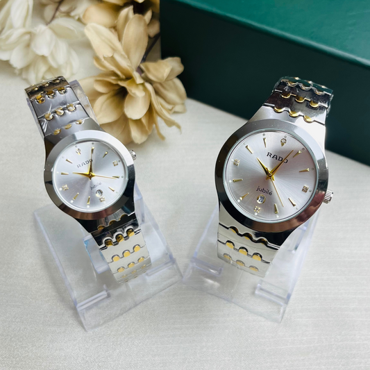 RADO couple watch jublie with white dial