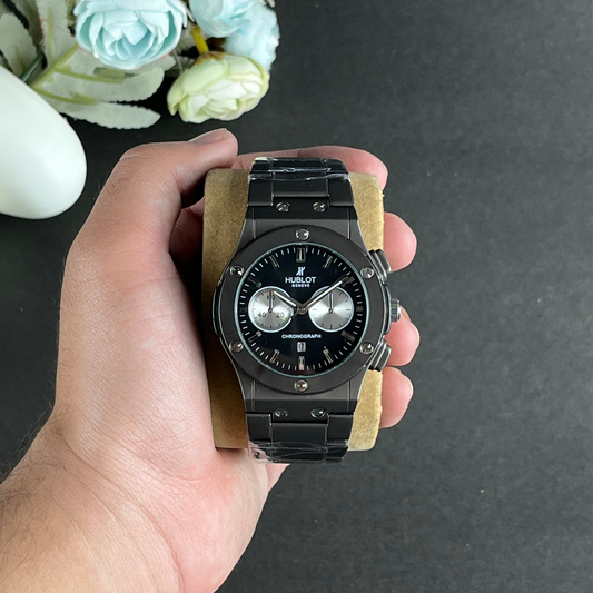 Hublot Classic Fusion Chronograph Silver-Black