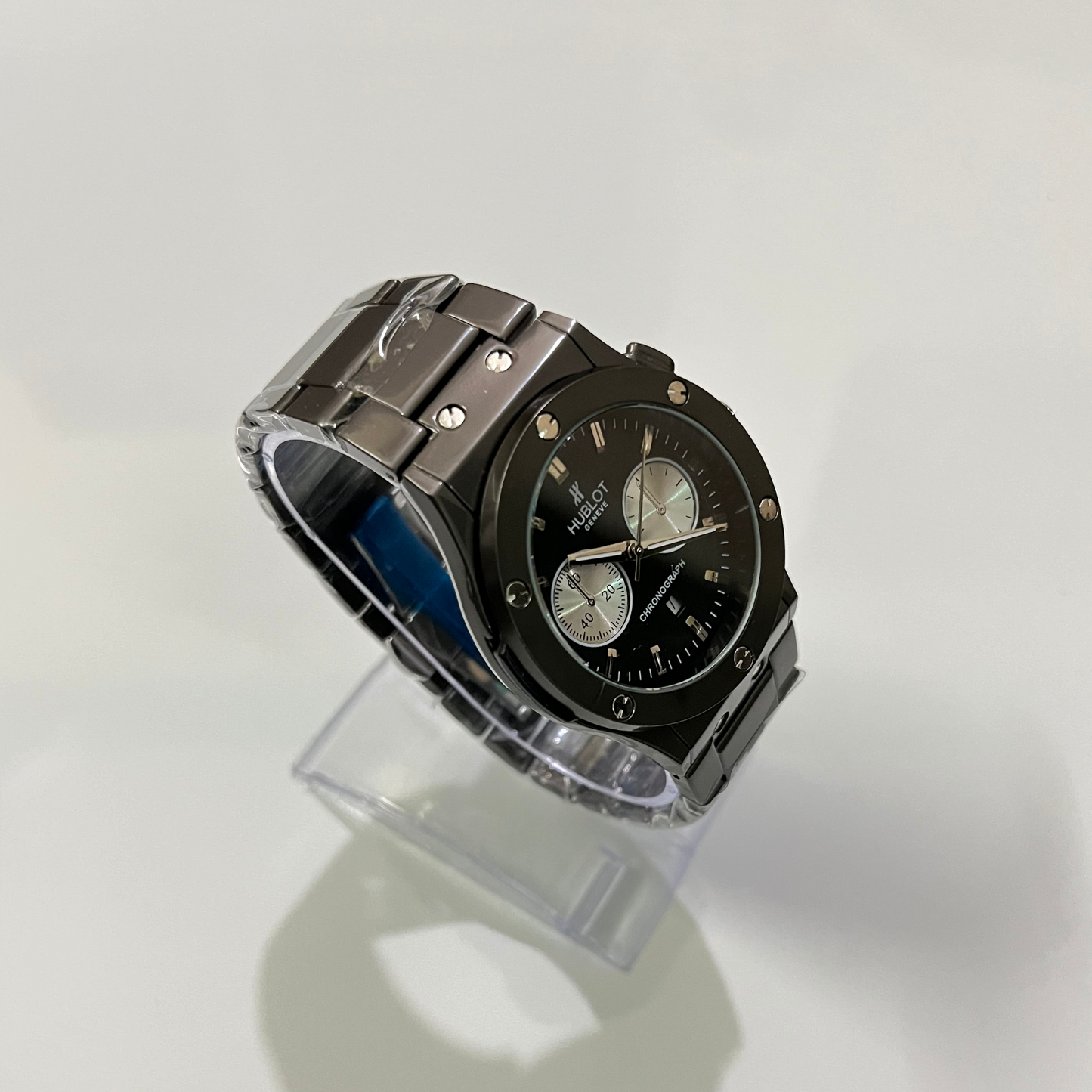 Hublot Classic Fusion Chronograph Silver-Black
