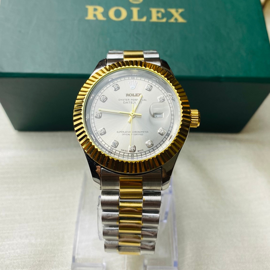 Rolex watch Silver Stone Model Dial