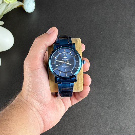 Success Way Quartz Watch-Deep Blue
