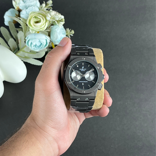 Hublot Classic Fusion Chronograph Silver-Black